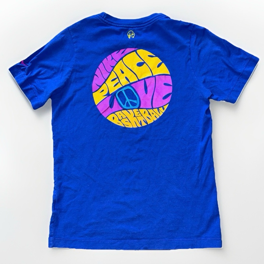 EUC Nike Peace Love Basketball T-Shirt Kids Youth Size Large DEADSTOCK Rare